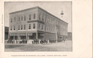 Vintage Cedar Rapids Business College Cedar Rapids IA