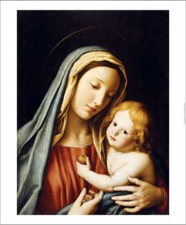 Giovanni Battista Salvi Madonna and Child Canvas Art