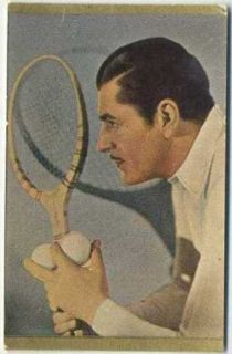 WARNER BAXTER Vintage 1936 Danmarks Film Stars Trading Card #87
