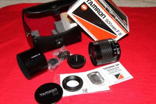   SP 500mm f8 Adaptall Tele Macro BBAR MC AI S Lens Mirror Canon & Nikon
