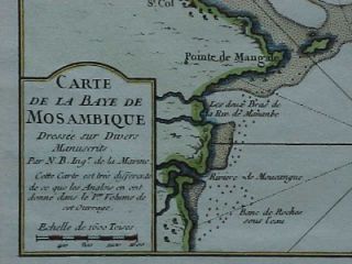 the title of this map is carte de la baye