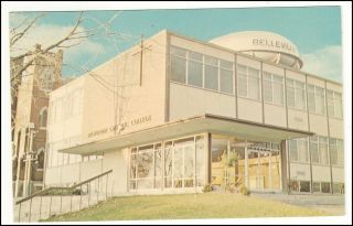 Postcard Nicholson Catholic College Belleville Ontario