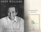Andy Williams Autographed 2009 Moon River and Me Memoirs Book COA 