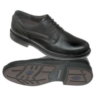 Dunham Mens Battery Park Waterproof Oxford Dress Shoes Black Leather 