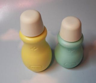 Little Tikes Beauty Salon Shampoo Bottles Blue Yellow
