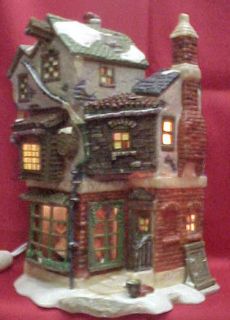 Department 56 Dickens village A Christmas Carol Cratchits Corner House 