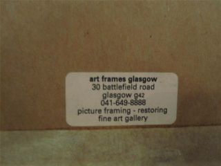 Rosemary Beaton Modern Scottish Contemporary Painting Well Listed 