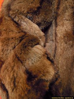 real fur coat musquash river mink sheared in very well tended good 