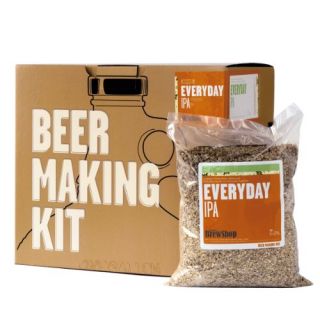 features included beer making mix grain hops and yeast 1 gallon glass 