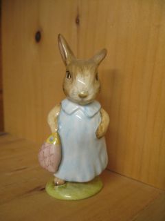 Beswick England Beatrix Potter’s Mrs. Flopsy Bunny 1965   Great 