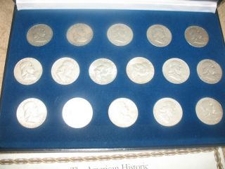 Benjamin Franklin Half Dollar Set 1948 1963