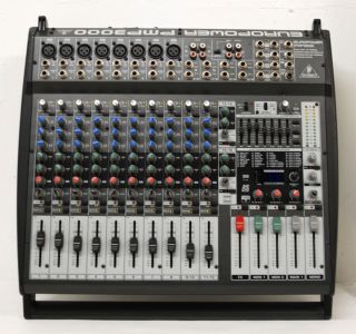 Behringer EUROPOWER P000 12 Channel Powered Mixer as Is  
