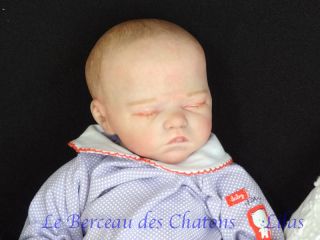 Reborn Baby Girl Lilas Benji of Marita Winters Nurserie Le Berceau Des 
