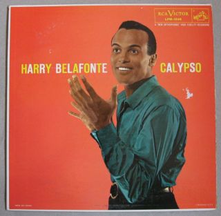 Harry Belafonte Calypso Orig 1956 RCA LPM 1248 EXC Vinyl