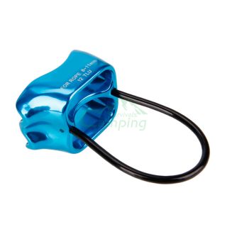 ATC Aluminum Climbing Belay Device for Rope 8 11mm Blue