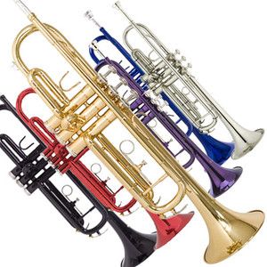 Mendini BB Trumpet Gold Silver Black Blue Purple or Red