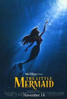The Little Mermaid 1989 27 x 40 Movie Poster Jodi Benson Style A