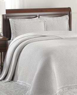 lamont home woven jacquard king bedspread new