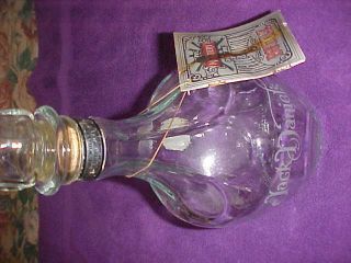 Jack Daniels Belle Of Lincoln Bottle Decanter No 1 w Booklet 1 75 
