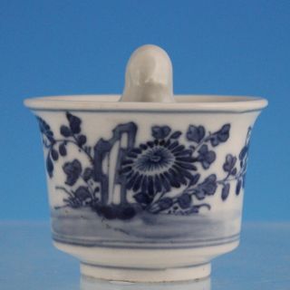 Perfect RARE Trick Cup CA 1860 Blue White Chinese Porcelain Xianfeng 