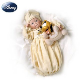 Features of Yolanda Bello Disney Dreamland Baby Pluto Porcelain Baby 