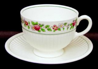 manufacturer wedgwood pattern belmar piece cup saucer size 2 3 4 