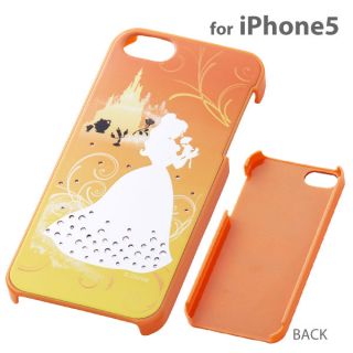   Disney Princess Jewelry Shell Jacket Case Bell for iPhone 5
