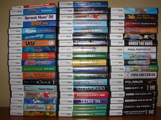 Nintendo DS and PSP Games Europe Postage
