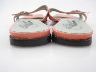 Belle by Sigerson Morrison Coral Mules Sandals Shoes 6