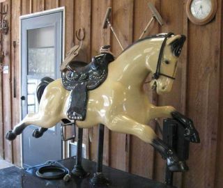 Bert Lane Goldie Horse Kiddie Ride