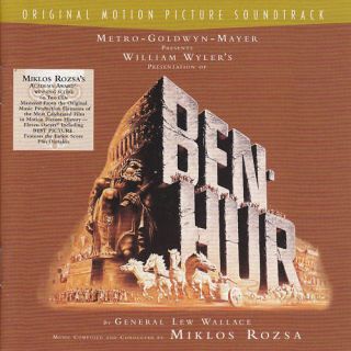 Ben Hur 1957 Original Movie Soundtrack 88 Tracks 2 CD