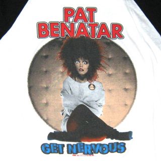 Vintage Original Pat Benatar Concert Tour Shirt 1982 L