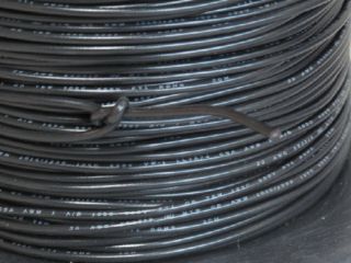 1000 Feet Belden 20 Gauge Wire Black 305 MTR Spool