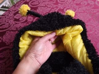 Childs Toddlers Bumble Bee Coat Jacket 4