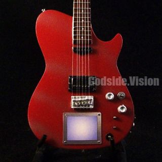 Miniature Guitars Matt Bellamy Manson Red Glitter Custom Muse Free 