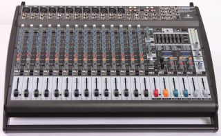 Behringer EUROPOWER PMP6000 20 Channel Powered Mixer 886830146060