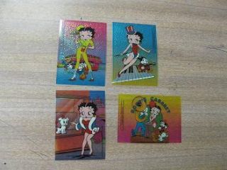 Betty Boop The Pin UPS Clearchrome Card Set