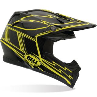Bell Moto 9 Carbon Hurricane Helmet Yellow