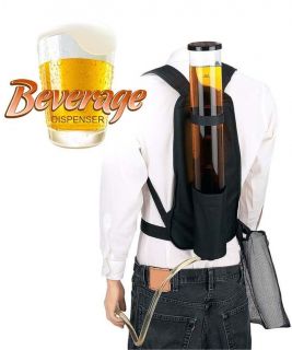   Backpack Beer Beverage Dispenser 3 7 qt Back Tapper 100 oz w Cup Pouch