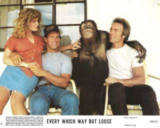 BEVERLY DANGELO & CLINT EASTWOOD Every Which Way But Loose Orig. L 