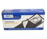 Belson Pro Thermal Curling Iron & Flat Hair Straightening Iron Pouch 