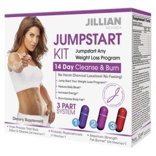 Jillian Michaels JumpStart Kit 14 Day Cleanse Burn 3 Part System Burns 