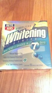 Rite Aid Whitening 56 Quick Dissolving Strips Clean Mint Compare Save 