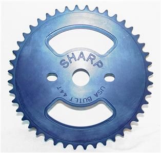Sharp BMX Bike Chainring Sprocket 44 Tooth 44T Bicycle Made in USA 