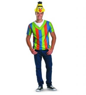 Sesame Street Bert T Shirt Headpiece Costume Set Adult x Large XX 