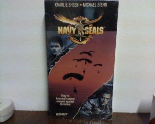 Navy Seals (VHS, 1991) Michael Biehn, Charlie Sheen, Bill Paxton