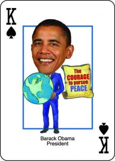 Unique President Obama 2012 Hero Decks Playing Poker Cards Mounted Un 