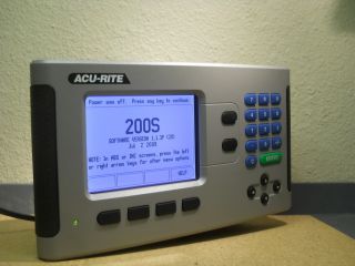 Acu Rite AcuRite DRO Digital Readout Counter 200S 2 Axis Milling 