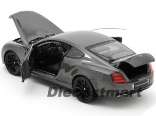 Welly 1 18 18038 2013 Bentley Continental Supersports Coupe Grey New 