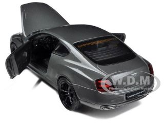 Bentley Continental Supersports Grey 1 24 Diecast Model Car by Welly 